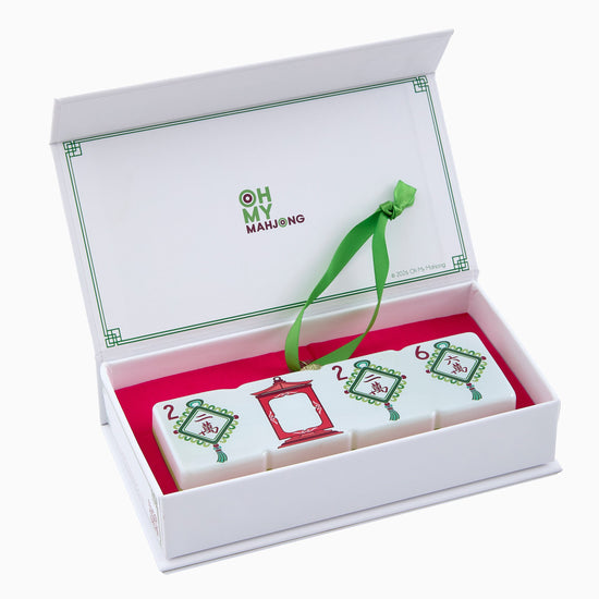 2026 Lucky Knots Ornament - Oh My Mahjong