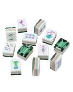 Emerald Mahjong Tiles
