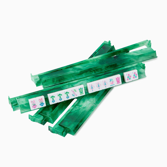 Agate Rack and Pusher Set - Oh My Mahjong