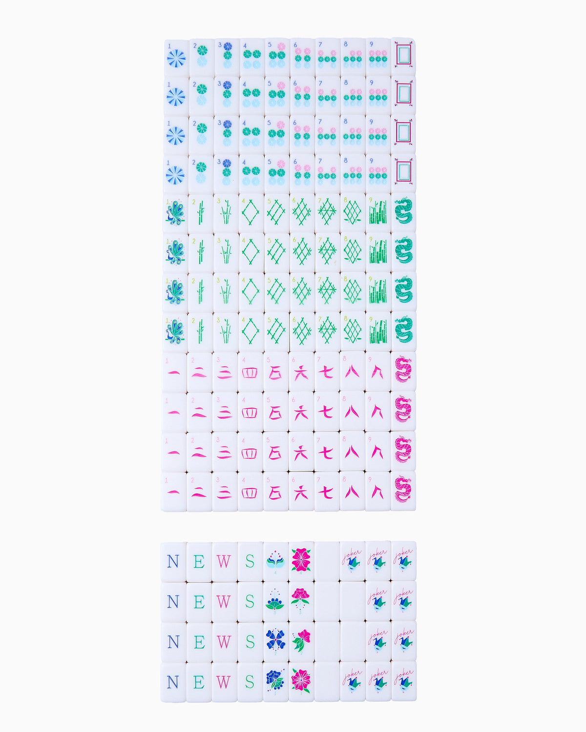 Aloha Mahjong Travel Set - Oh My Mahjong