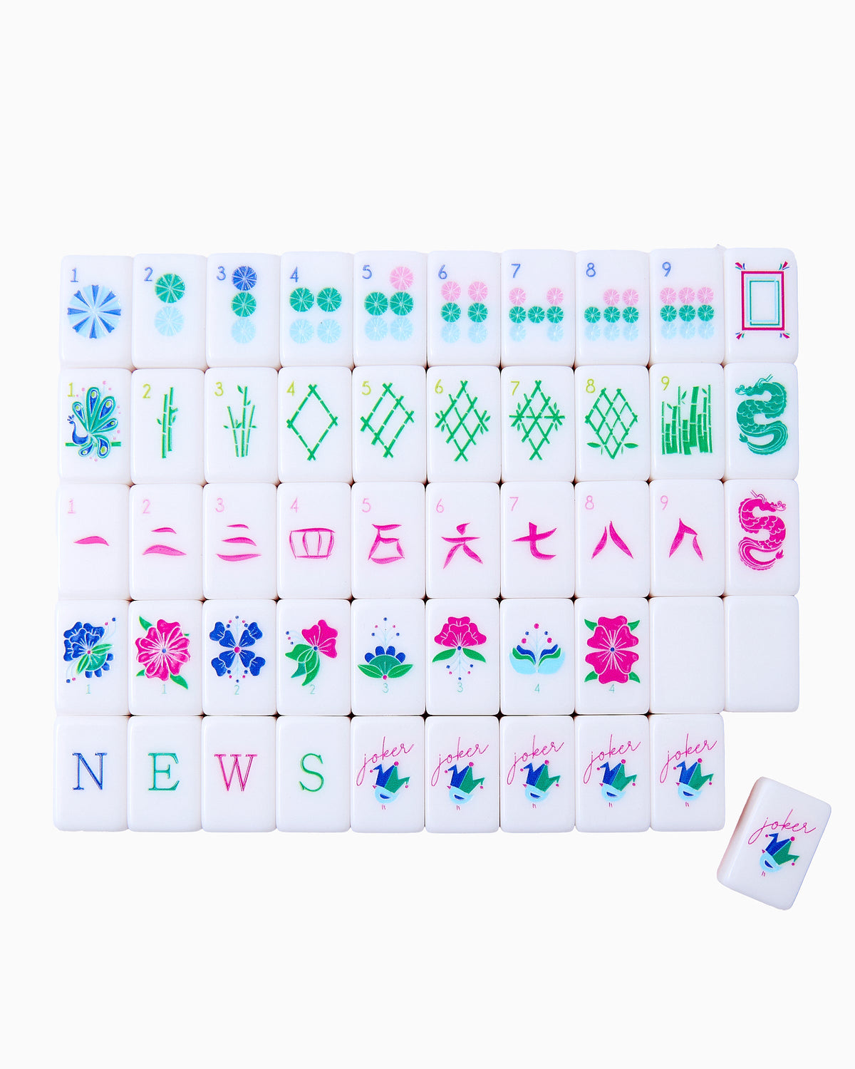 Aloha Mahjong Travel Set - Oh My Mahjong