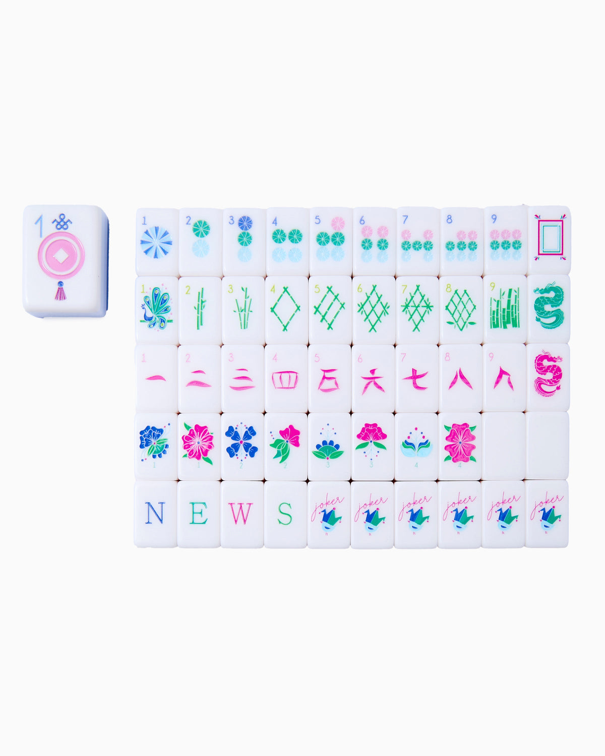 Aloha Mahjong Travel Set - Oh My Mahjong