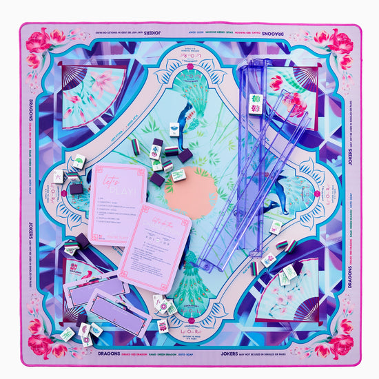 Amethyst Mahjong Mat - Oh My Mahjong