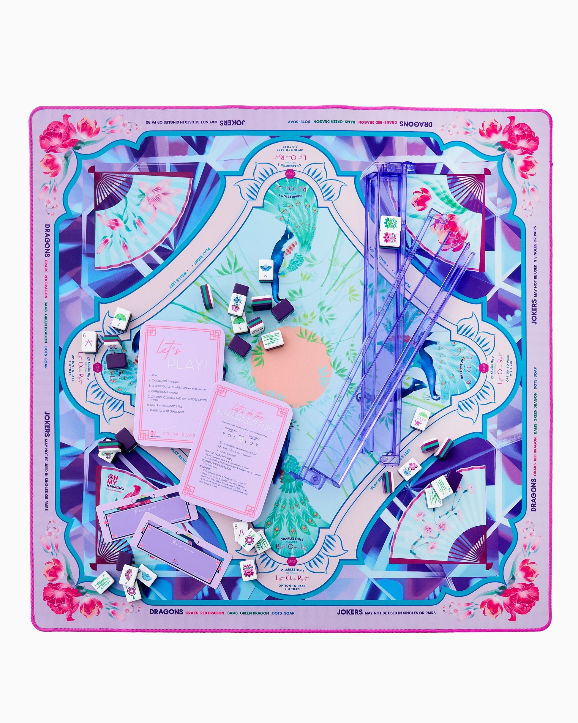 Amethyst Mahjong Mat - Oh My Mahjong