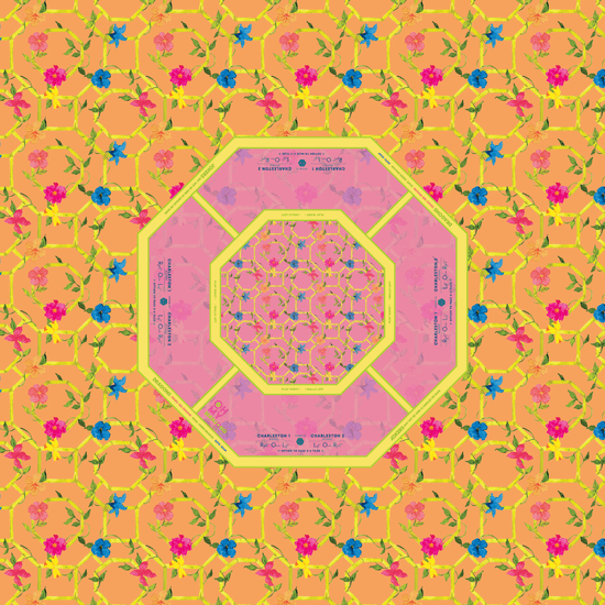 Bagua Blossom Tablecloth - Oh My Mahjong