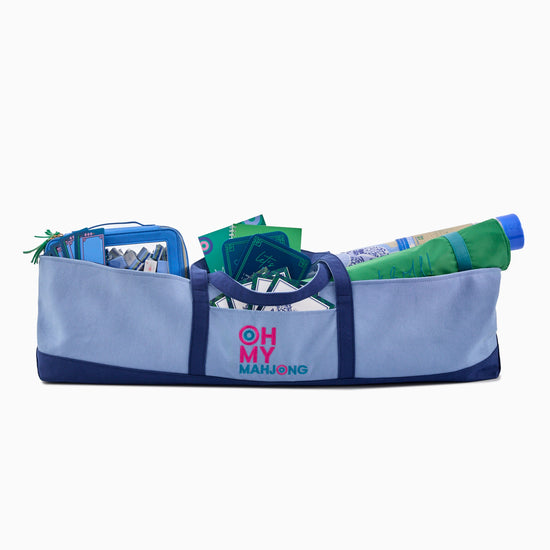 Blue Mat Storage Bag - Oh My Mahjong