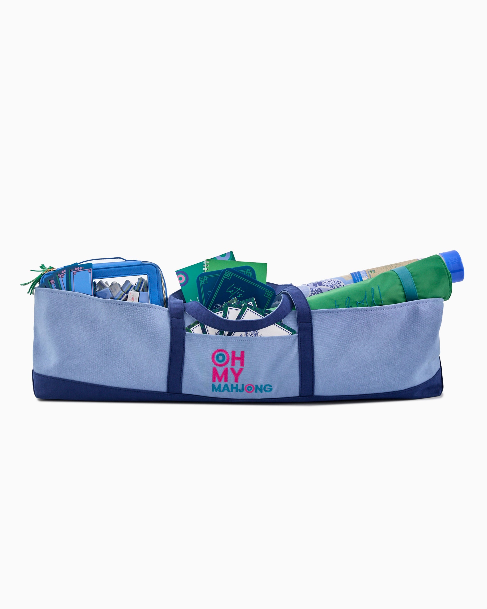 Blue Mat Storage Bag - Oh My Mahjong