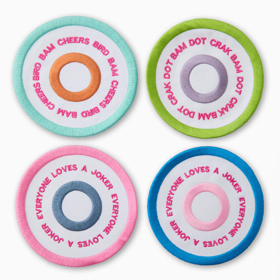 Bullseye Cocktail Napkins - Oh My Mahjong
