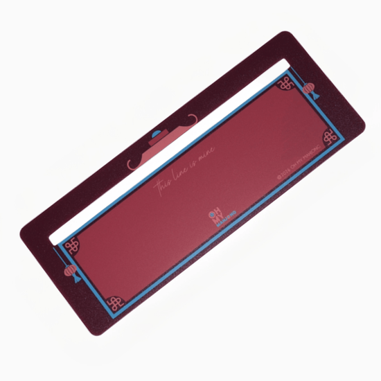 Burgundy Line Finder - Oh My Mahjong