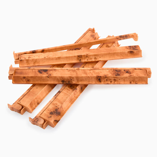 Burl Rack and Pusher Set - Oh My Mahjong