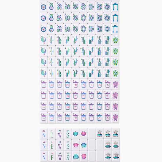 Cadet Debutante Tile Set - Oh My Mahjong