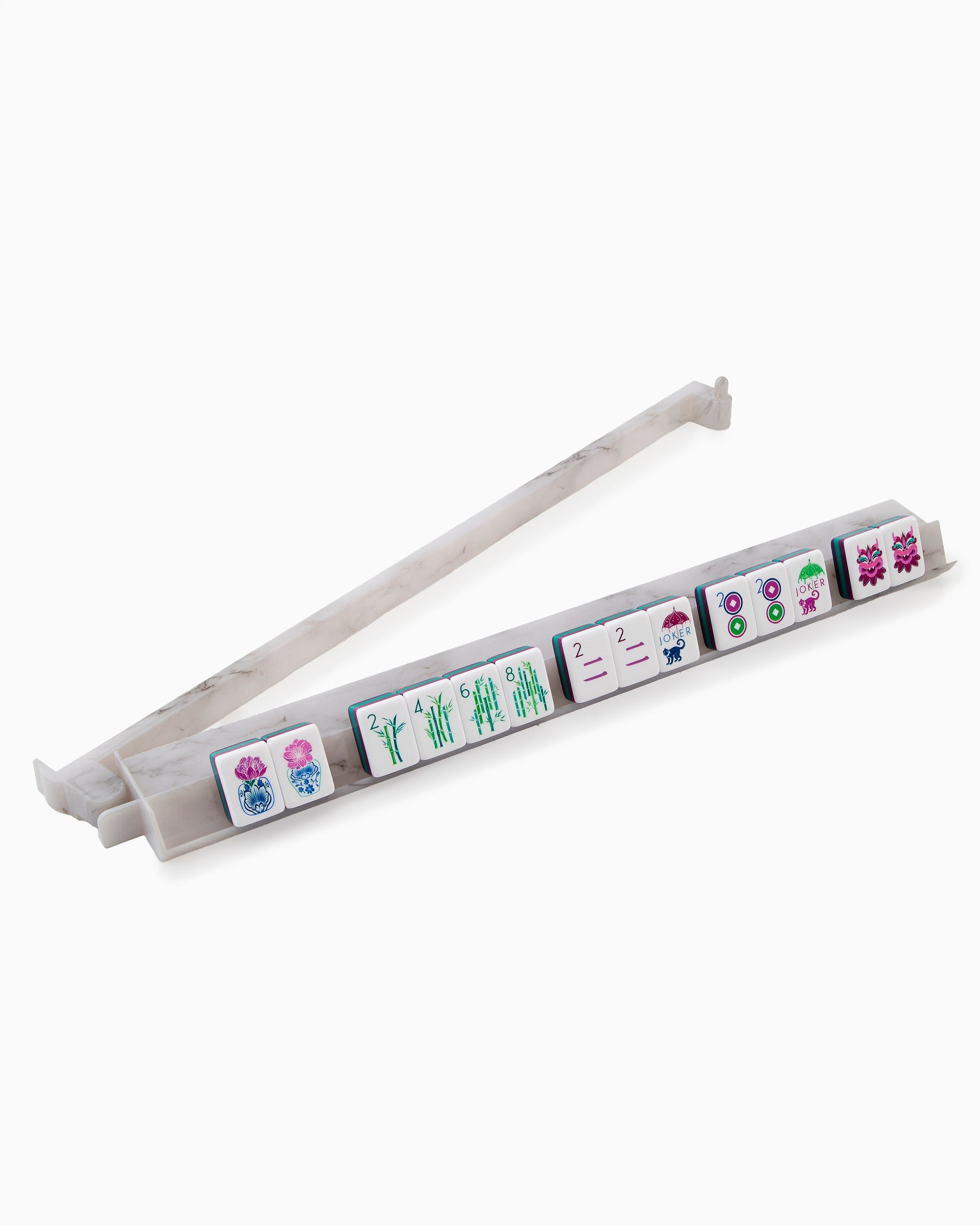 Carrara Rack & Pusher Set - Oh My Mahjong