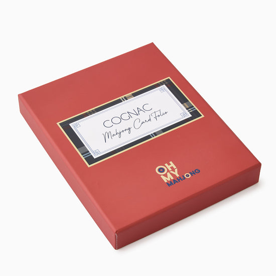 Cognac Mahjong Folio - Oh My Mahjong