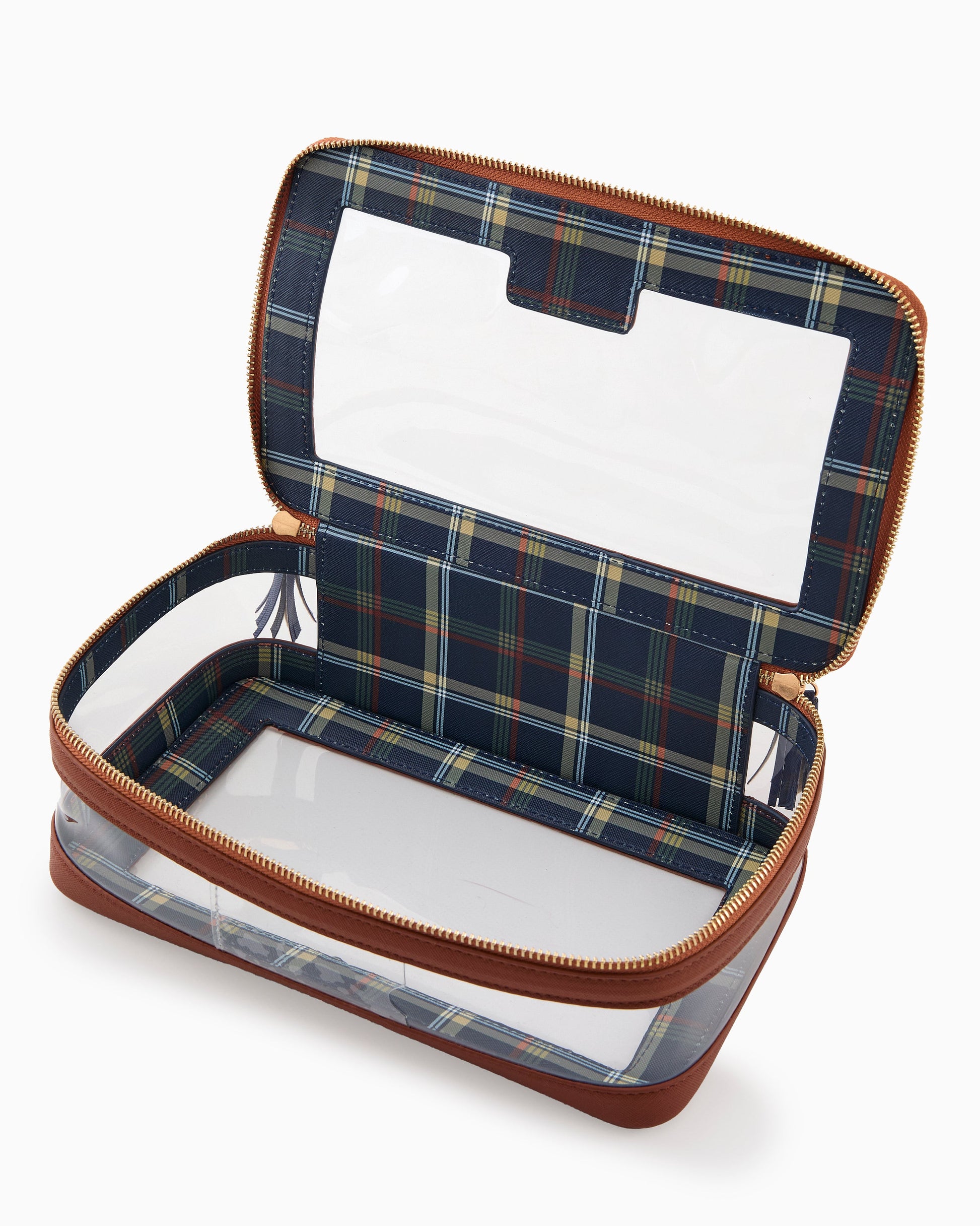 Cognac Tile Storage Bag - Oh My Mahjong