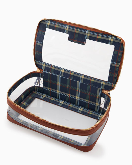 Cognac Tile Storage Bag - Oh My Mahjong