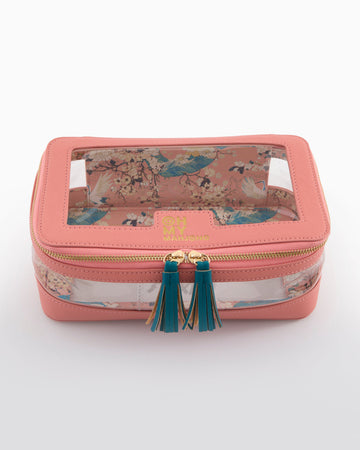 Coral Tile Storage Bag - Oh My Mahjong