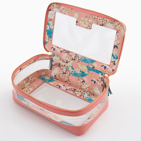 Coral Tile Storage Bag - Oh My Mahjong
