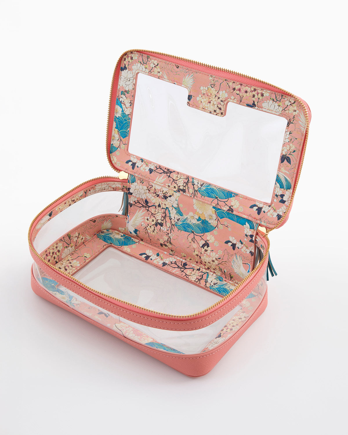 Coral Tile Storage Bag - Oh My Mahjong