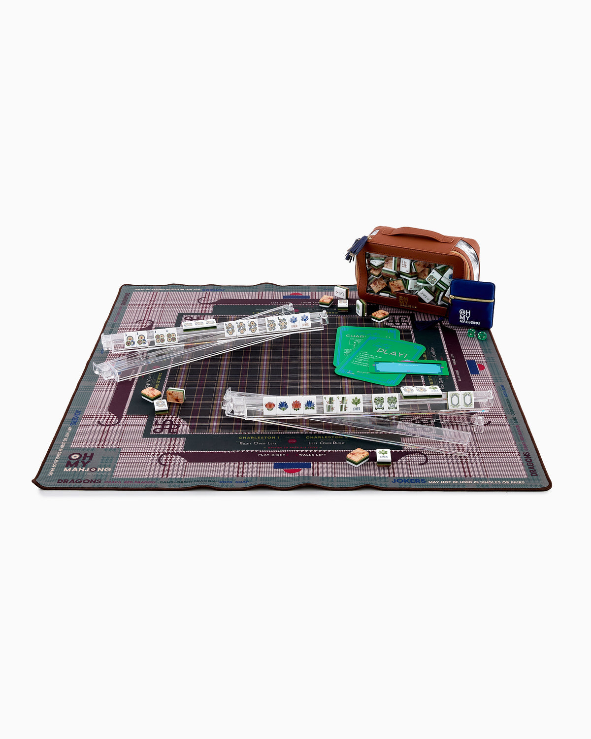 Dapper Mat in Tube - Oh My Mahjong
