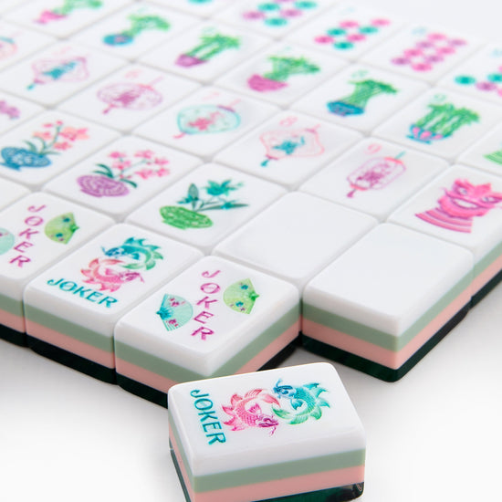 Emerald Mahjong Tiles - Oh My Mahjong