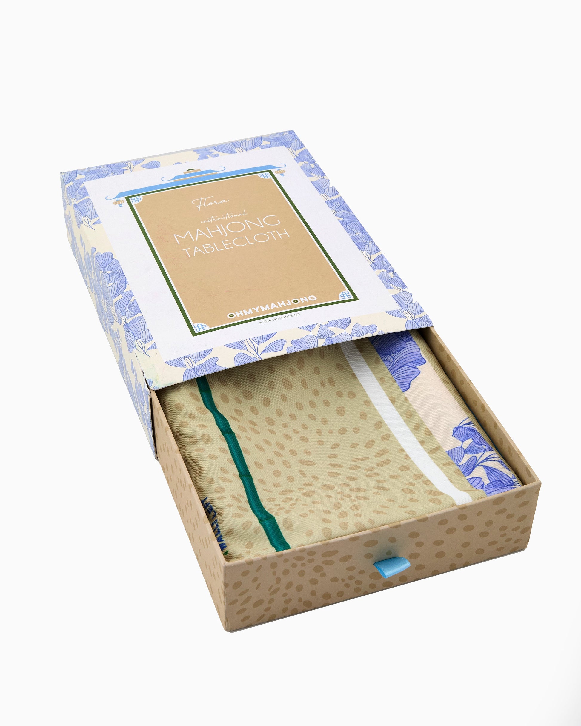 Flora Tablecloth - Oh My Mahjong