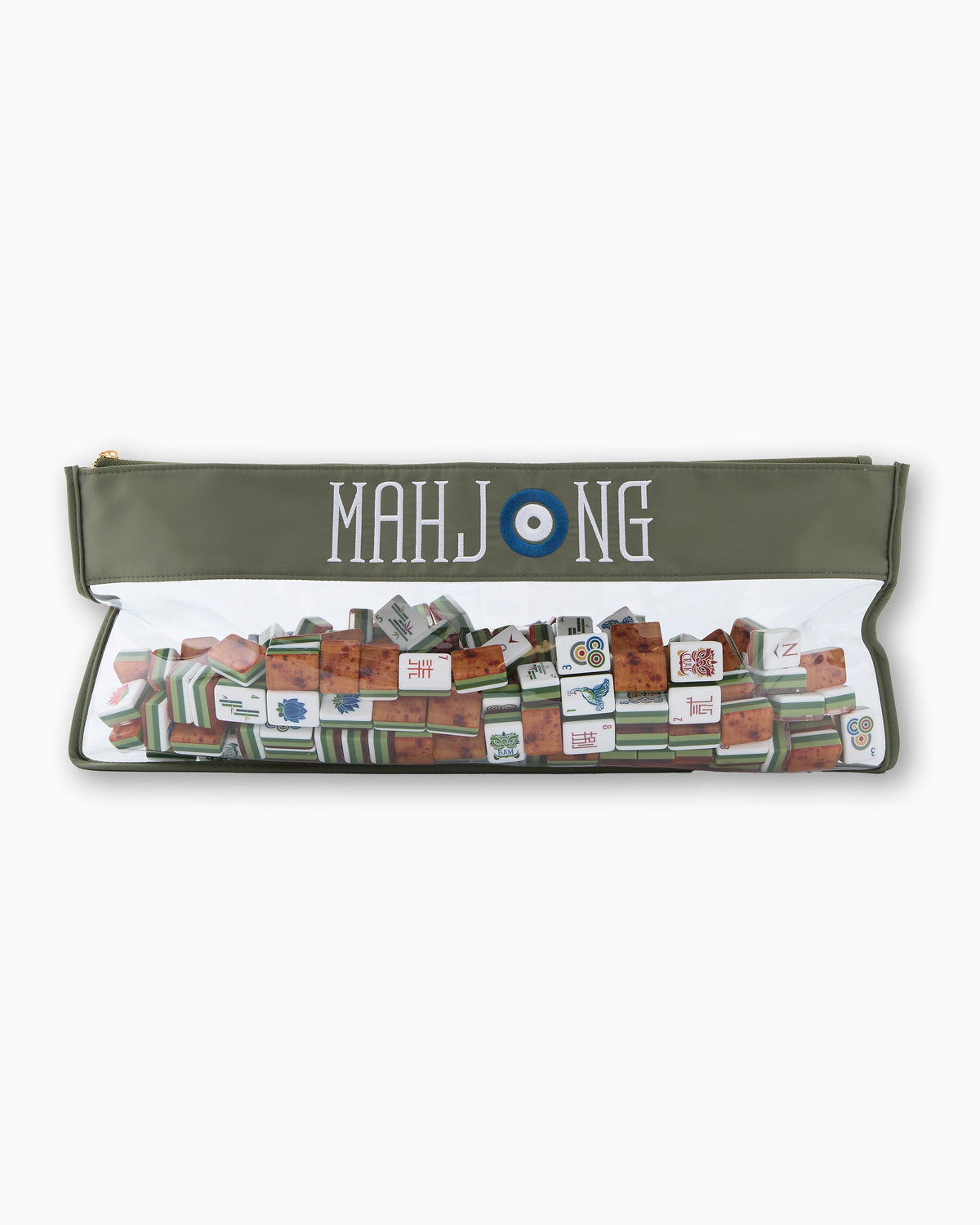 Forest Green Mahjong Bag - Oh My Mahjong