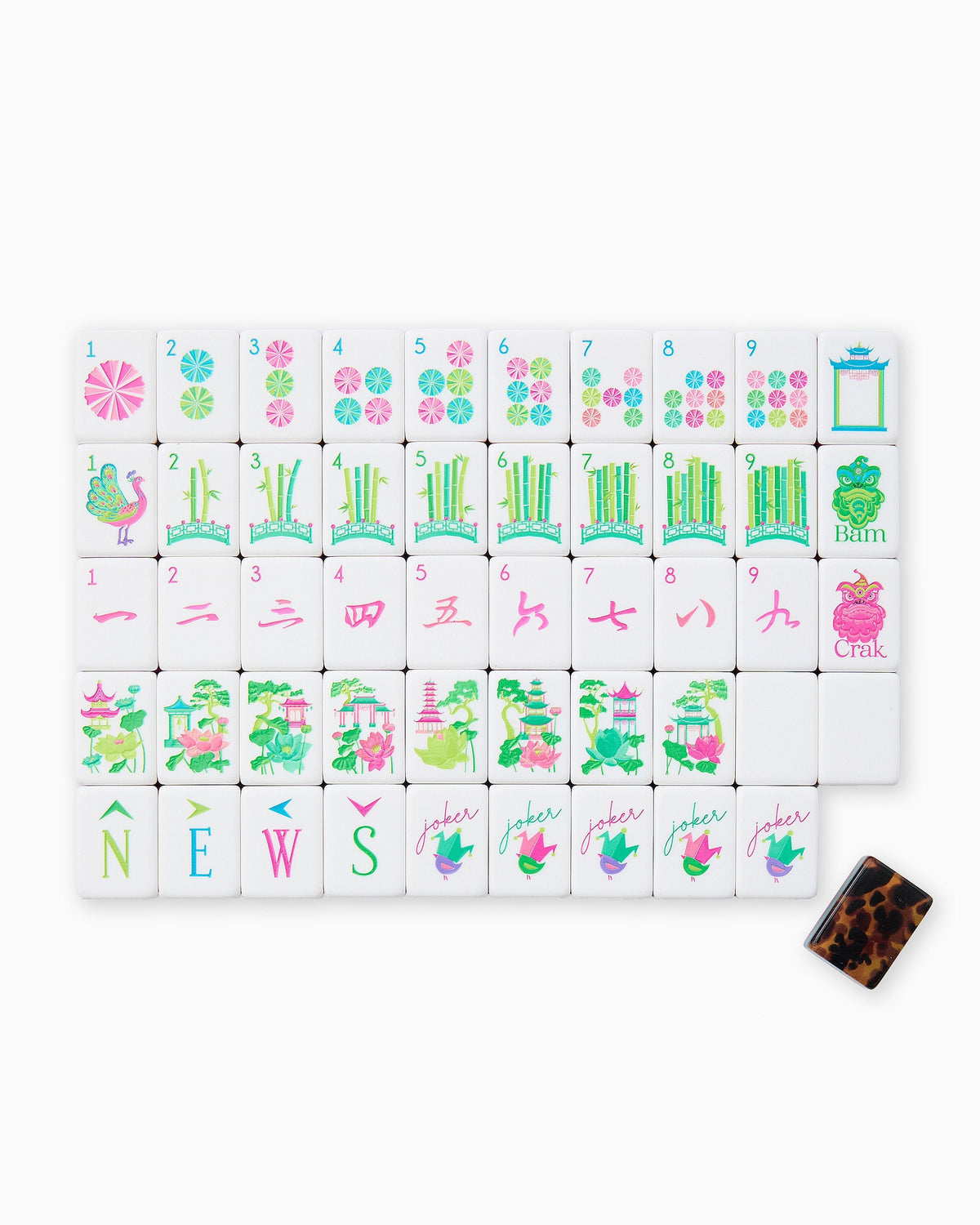 Glow Wild Tiles - Oh My Mahjong