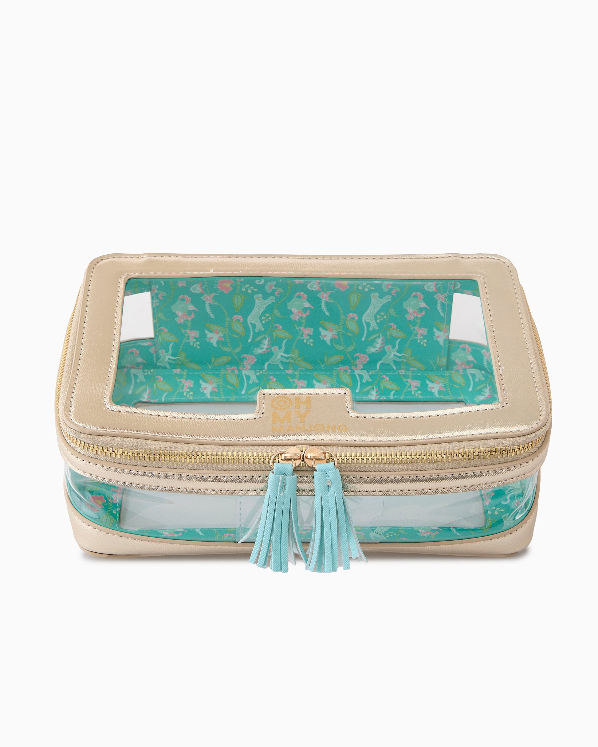 Gold Tile Storage Bag - Oh My Mahjong