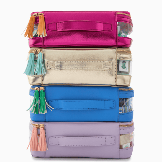 Gold Tile Storage Bag - Oh My Mahjong