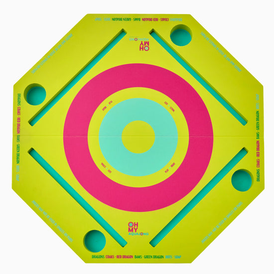 Green Aqua Jong Pool Mat - Oh My Mahjong