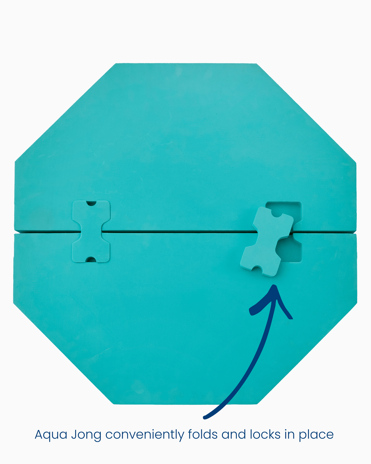 Green Aqua Jong Pool Mat - Oh My Mahjong