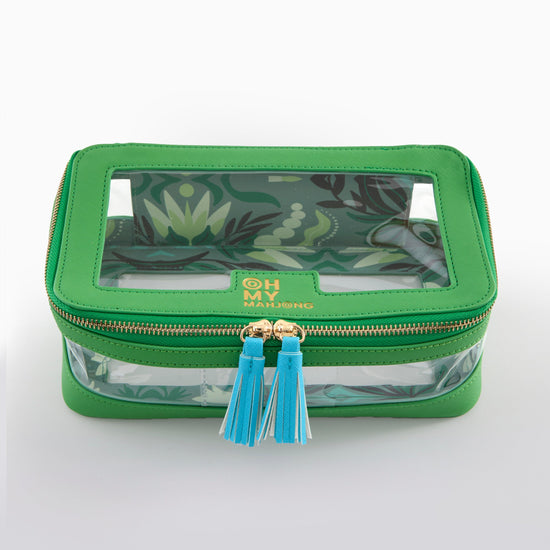 Green Tile Storage Bag - Oh My Mahjong