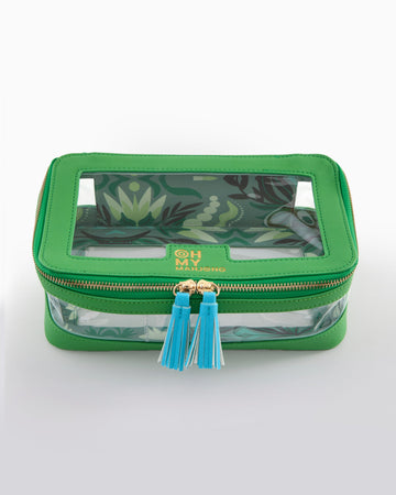Green Tile Storage Bag - Oh My Mahjong