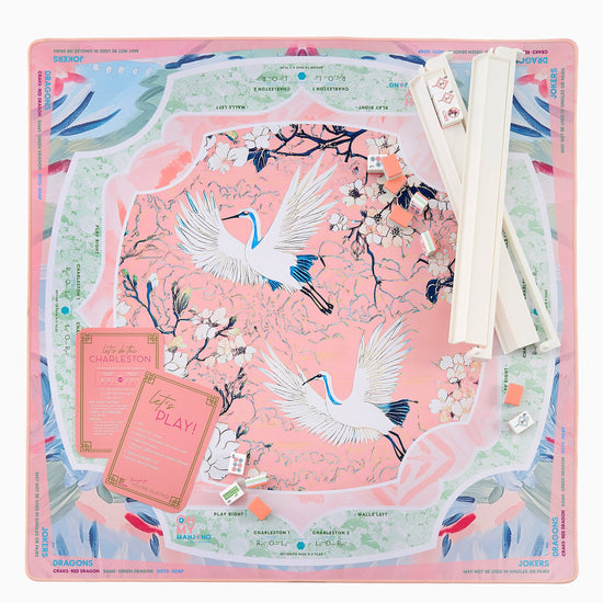 Heron Mat in Tube - Oh My Mahjong