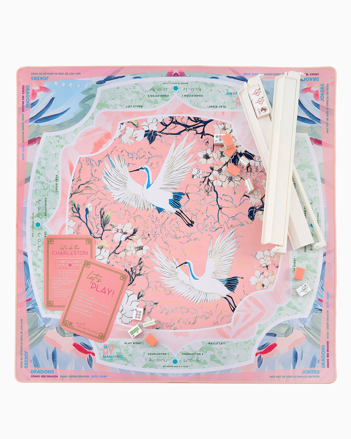 Heron Mat in Tube - Oh My Mahjong