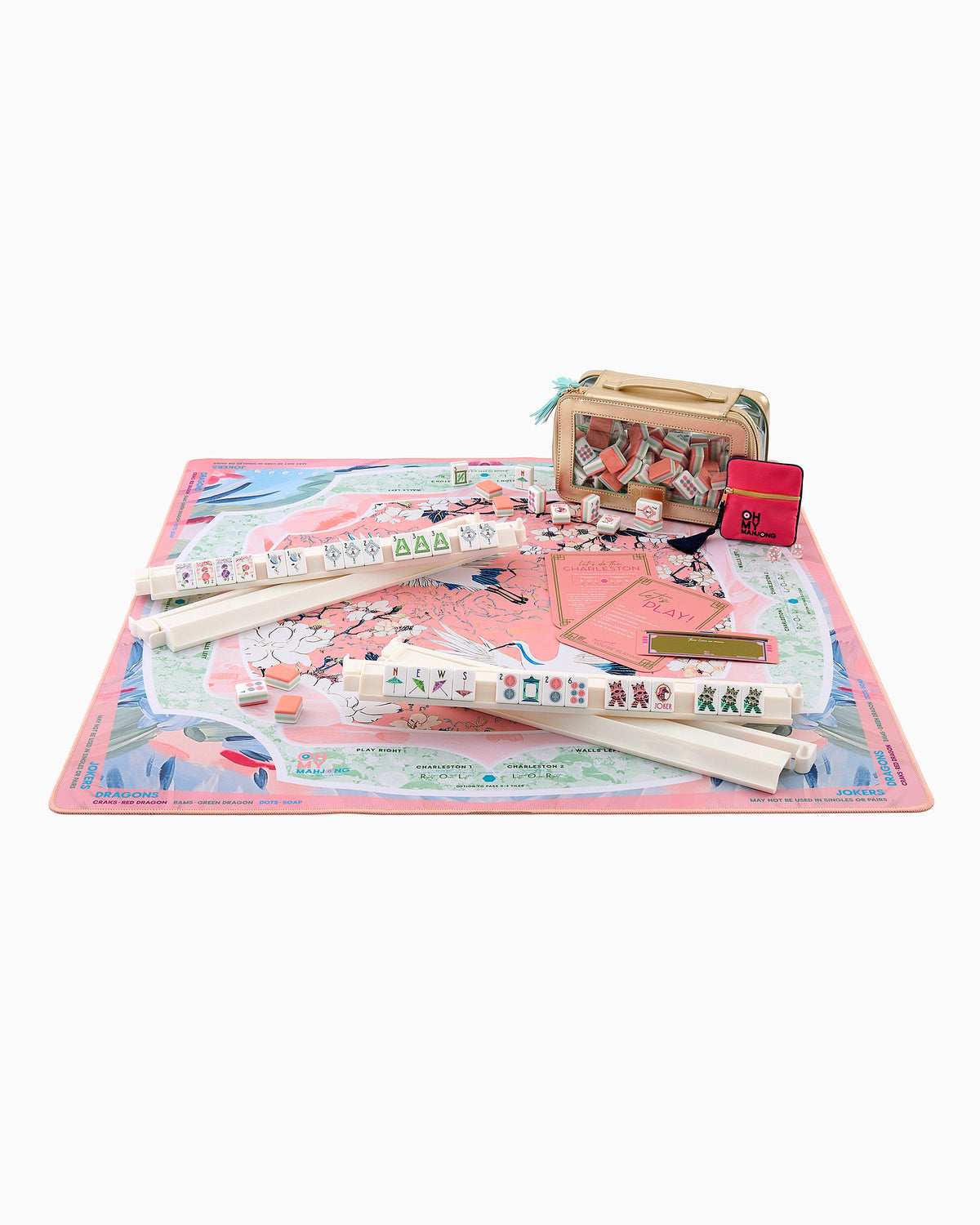 Heron Mat in Tube - Oh My Mahjong