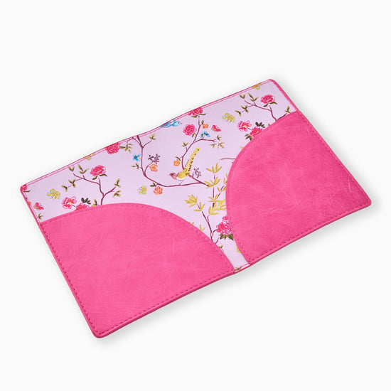 Hot Pink Mahjong Card Folio - Oh My Mahjong