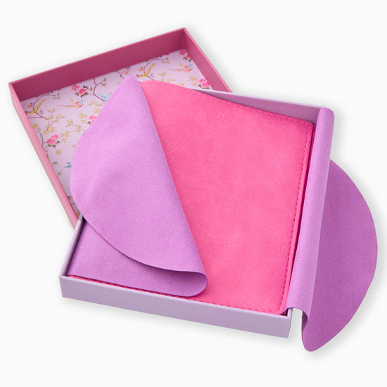 Hot Pink Mahjong Card Folio - Oh My Mahjong
