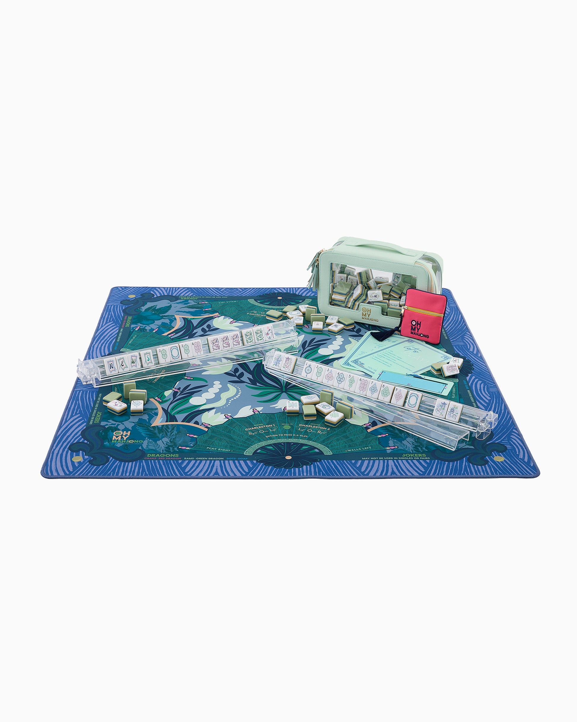 Jade Mat in Tube - Oh My Mahjong