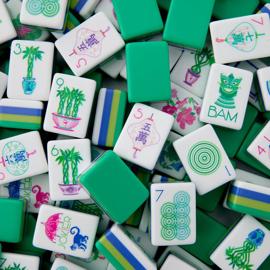 Jasmine Tile Set - Oh My Mahjong