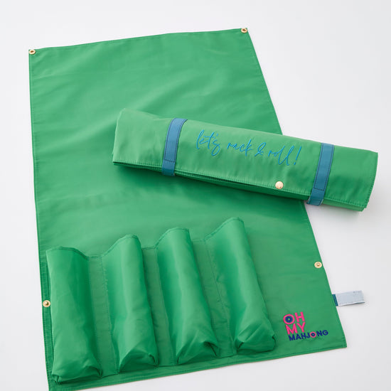 Kelly Green Let's Rack & Roll Bag - Oh My Mahjong