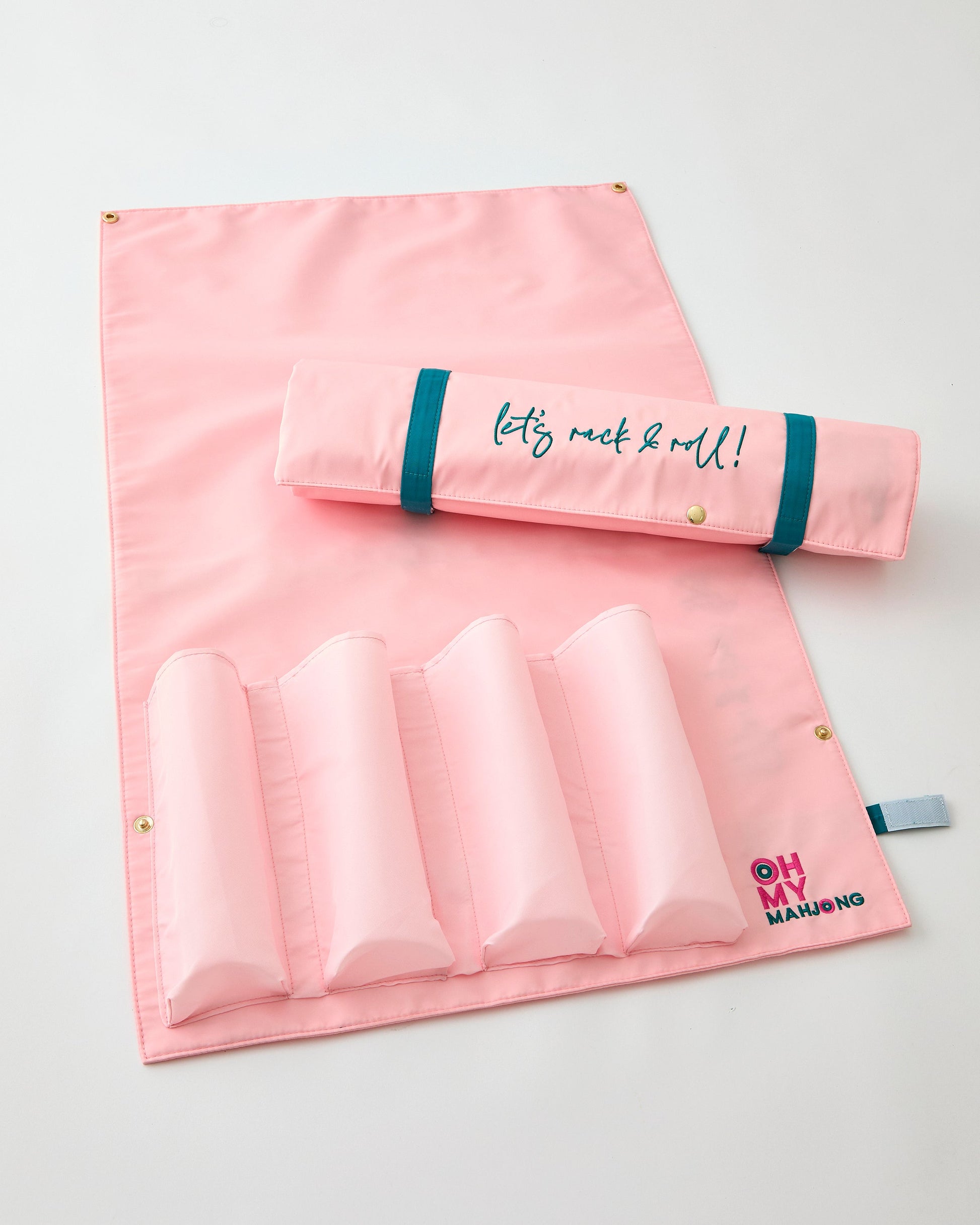 Light Pink Let's Rack & Roll Bag - Oh My Mahjong