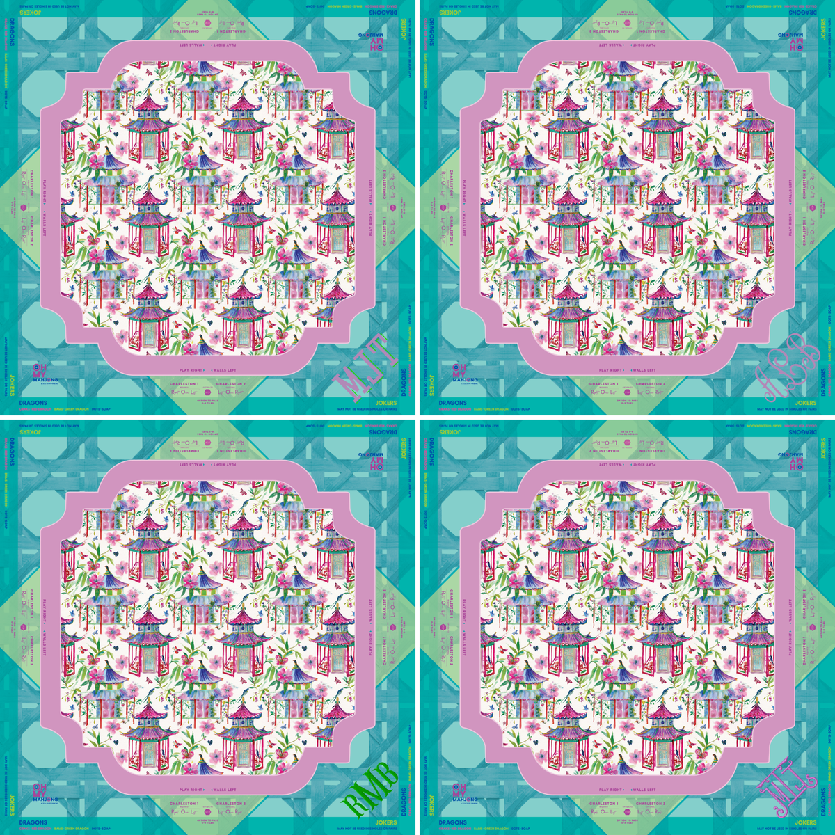 Lorelei Mat in Tube - Oh My Mahjong