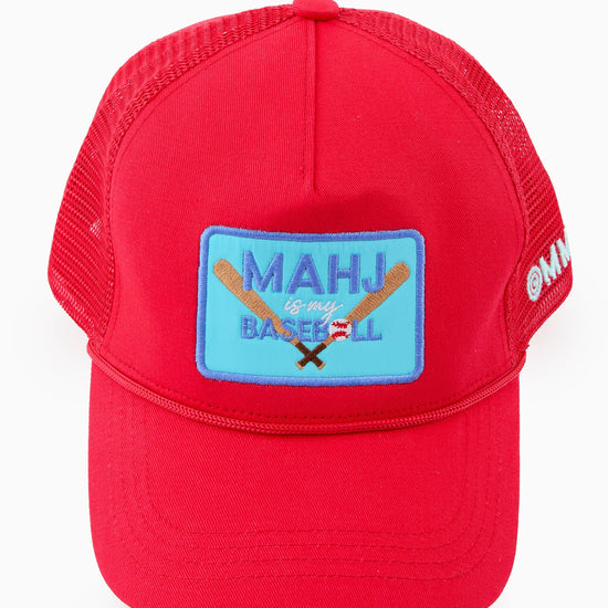 Mahj Is My Baseball Hat - Oh My Mahjong