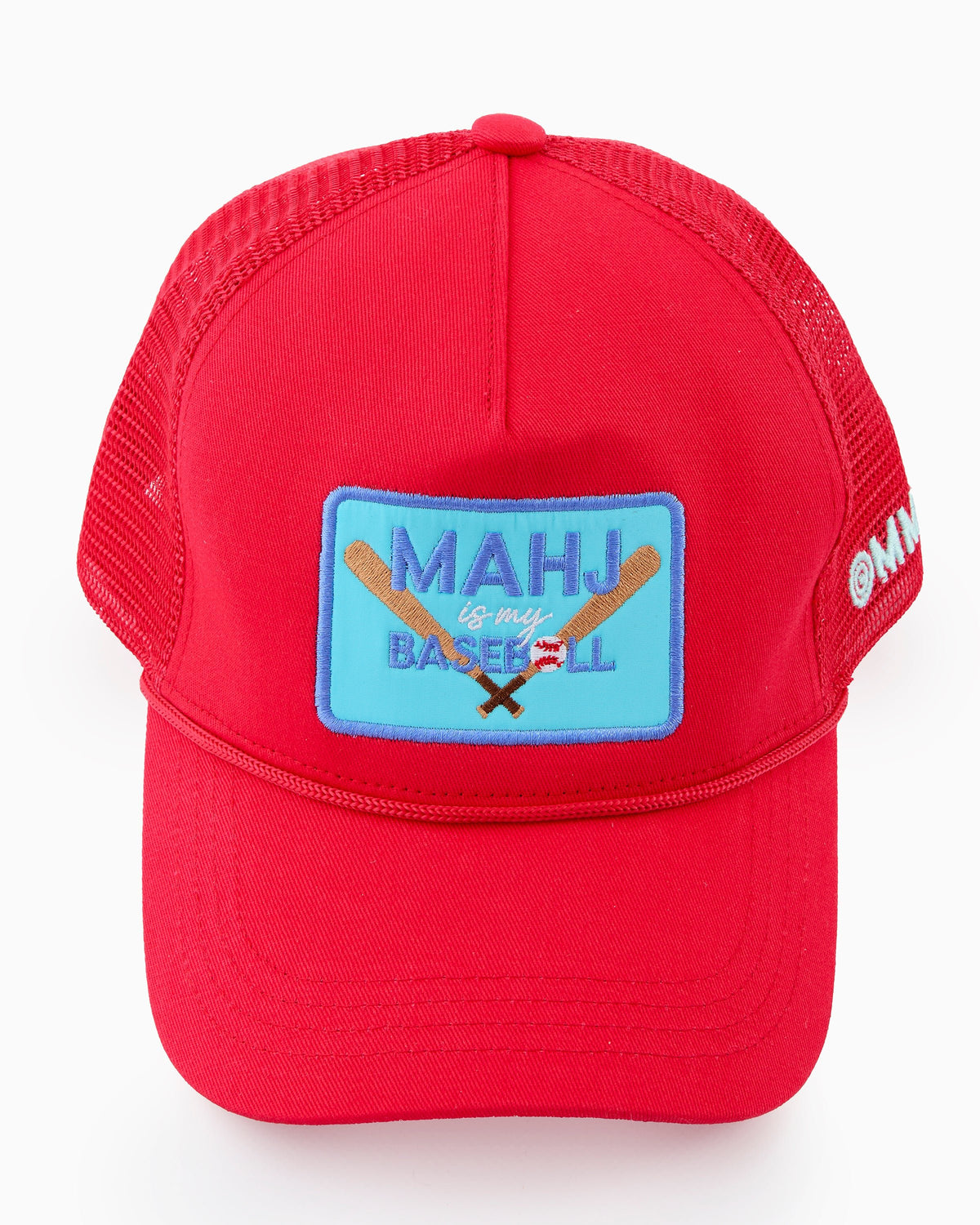 Mahj Is My Baseball Hat - Oh My Mahjong