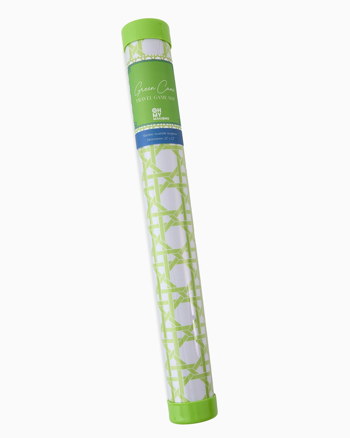 Mini Green Cane Mat - Oh My Mahjong