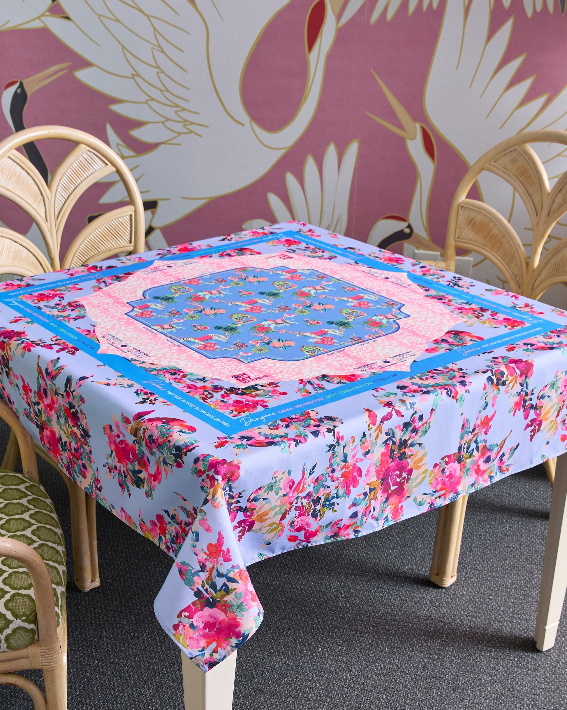 Naples Tablecloth - Oh My Mahjong