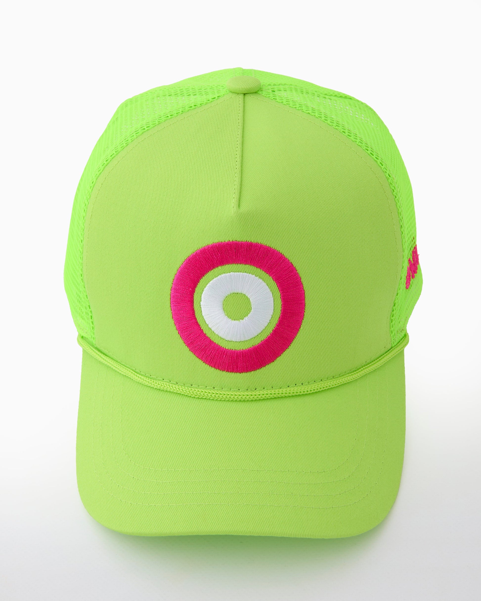 Neon Green Dot Hat - Oh My Mahjong