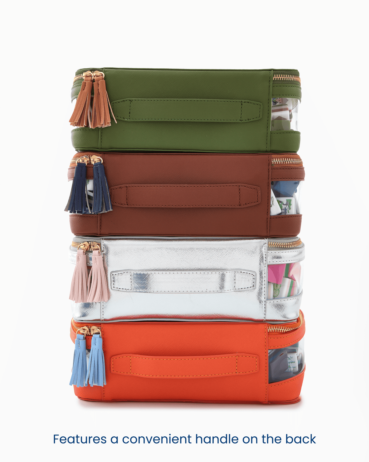 Olive Tile Storage Bag - Oh My Mahjong