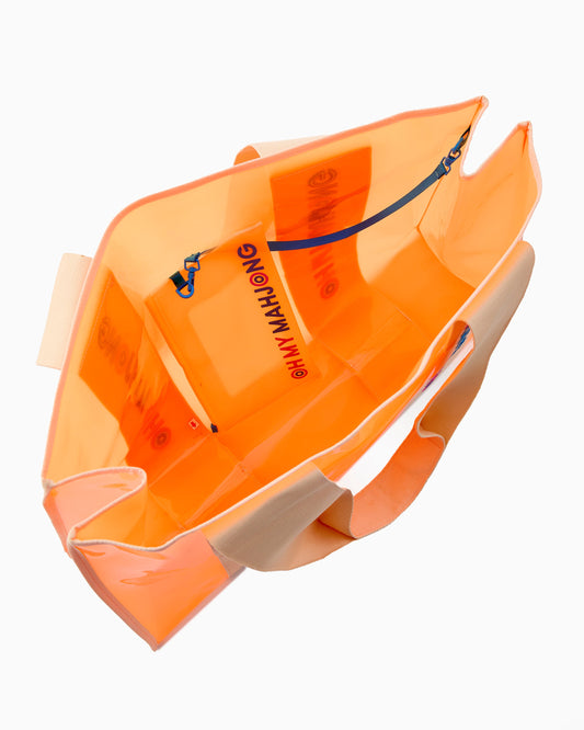 Orange Beach Bag - Oh My Mahjong